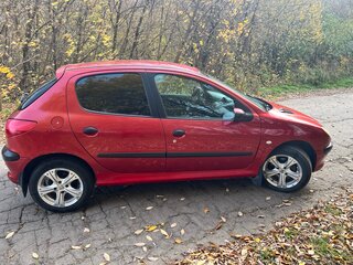 2003 Peugeot 206, красный, 185000 рублей, вид 4