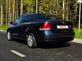 2014 Volkswagen Polo V, синий, 760000 рублей, вид 4