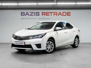2014 Toyota Corolla XI (E160, E170, E180), белый, 1050000 рублей, вид 1