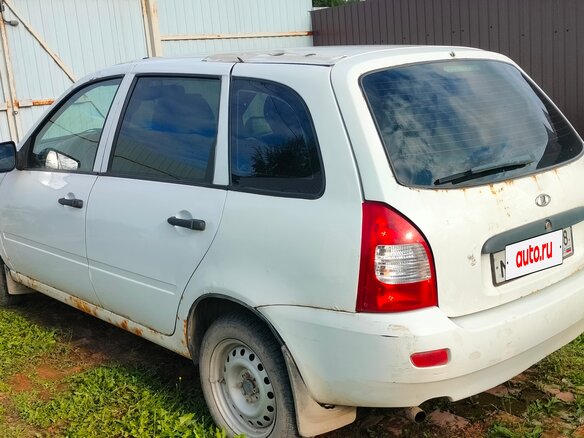 2011 Lada (ВАЗ) Kalina I, белый, 170000 рублей - вид 6