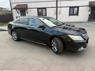 2013 Toyota Camry VII (XV50), чёрный, 1585000 рублей, вид 4