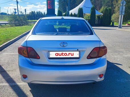 2007 Toyota Corolla X (E140, E150), серебристый, 490000 рублей, вид 4