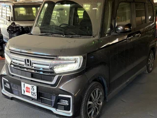 2021 Honda N-BOX II Рестайлинг, коричневый, 700000 рублей, вид 2