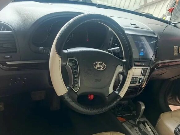 2010 Hyundai Santa Fe II Рестайлинг, серый, 1200000 рублей - вид 8