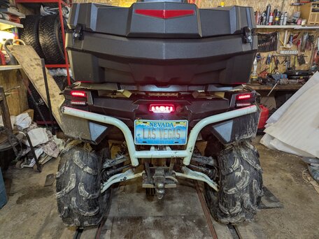 2019 Stels ATV-800 Guepard Trophy, белый, 650000 рублей, вид 4