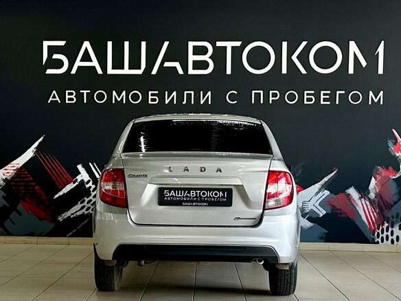 2019 Lada (ВАЗ) Granta I Рестайлинг, серебристый, 499000 рублей - вид 4