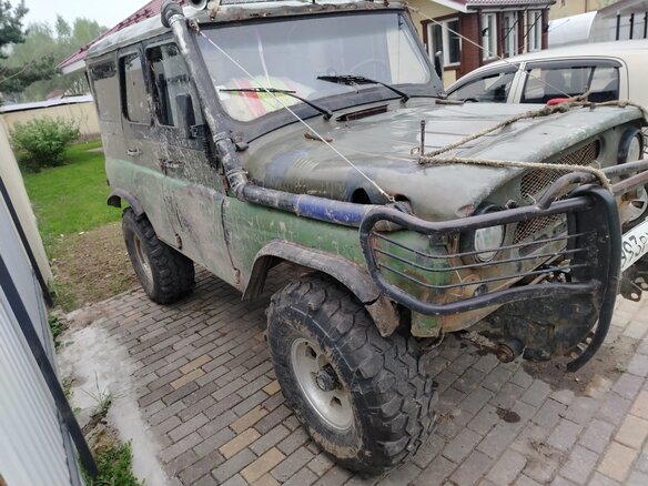 2004 УАЗ 31519, зелёный, 500000 рублей - вид 3