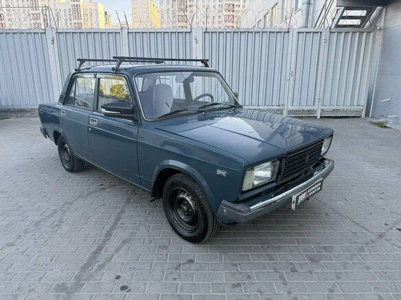 2006 Lada (ВАЗ) 2107, синий - вид 1