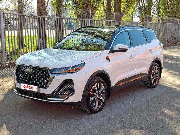 2024 Chery Tiggo 7 Pro Max I Рестайлинг, белый - вид 2