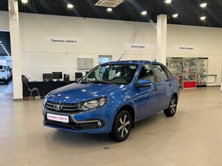 2020 Lada (ВАЗ) Granta I Рестайлинг, голубой, 699000 рублей, вид 3