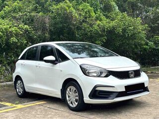 2023 Honda Fit Crosstar IV Рестайлинг, белый, 1090000 рублей, вид 3