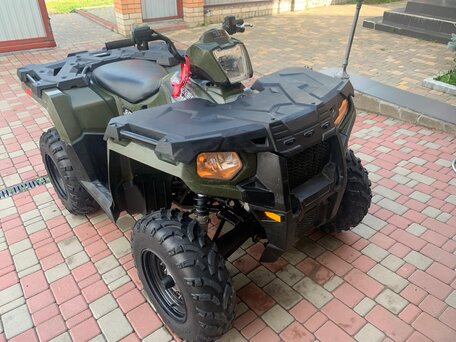 2016 Polaris Sportsman 500, зелёный, 499000 рублей, вид 2