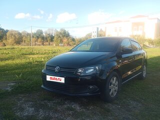 2014 Volkswagen Polo V, чёрный, 670000 рублей, вид 1