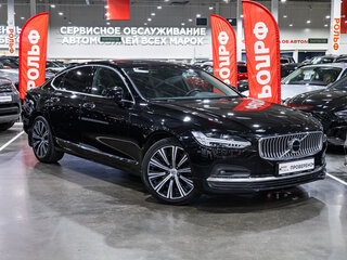 2021 Volvo S90 II Рестайлинг, чёрный, 3199900 рублей, вид 4