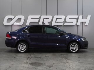 2012 Volkswagen Polo V, синий, 849000 рублей, вид 5