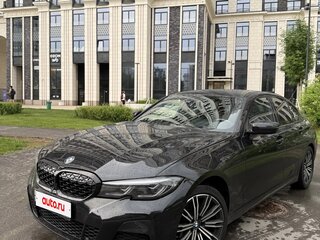 2021 BMW 3 серии 320d xDrive VII (G2x), чёрный, 3450000 рублей, вид 1