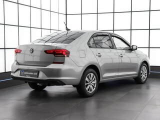 2021 Volkswagen Polo VI, серебристый, 1720000 рублей, вид 4