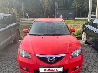 2007 Mazda 3 I (BK) Рестайлинг, красный, 619990 рублей, вид 1