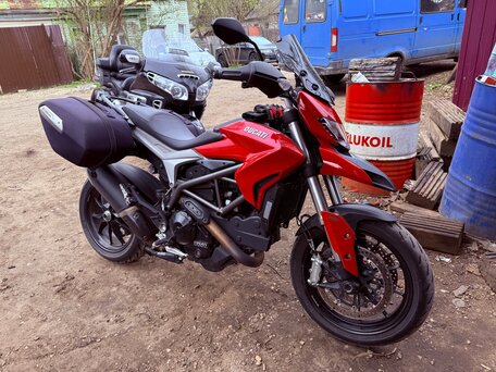 2013 Ducati Hyperstrada, красный, 650000 рублей, вид 1