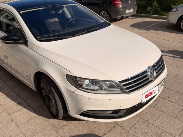 2012 Volkswagen Passat CC I Рестайлинг, белый