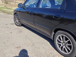 2007 Kia Spectra I Рестайлинг 2, чёрный, 299000 рублей, вид 3