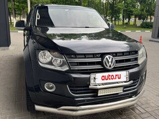 2013 Volkswagen Amarok Double Cab full-time I, чёрный, 1650000 рублей, вид 2