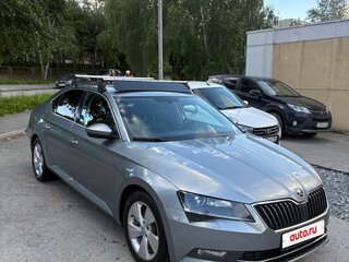 2015 Skoda Superb III, серый, 1120000 рублей, вид 3