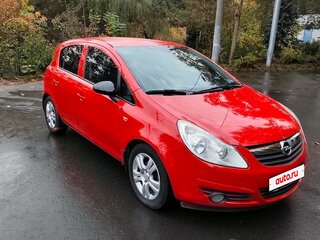 2008 Opel Corsa D, красный, 530000 рублей, вид 4