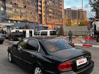 2007 Hyundai Sonata ТагАЗ IV (EF) Рестайлинг, чёрный, 215000 рублей, вид 5