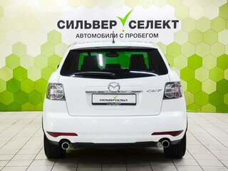 2010 Mazda CX-7 I Рестайлинг, белый, 899000 рублей, вид 4