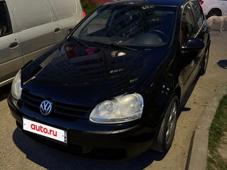 2006 Volkswagen Golf V, чёрный, 460000 рублей, вид 1