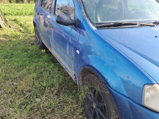 2007 Renault Logan I, синий, 105000 рублей, вид 2
