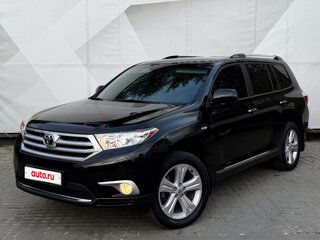 2011 Toyota Highlander II (XU40) Рестайлинг, чёрный, 2850000 рублей, вид 1