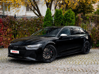 2022 Audi RS 6 IV (C8), чёрный, 14200000 рублей, вид 1
