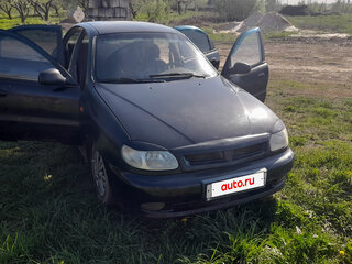2008 Chevrolet Lanos I, чёрный, 100000 рублей, вид 2