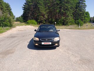 2008 Hyundai Accent ТагАЗ II, чёрный, 600000 рублей, вид 2