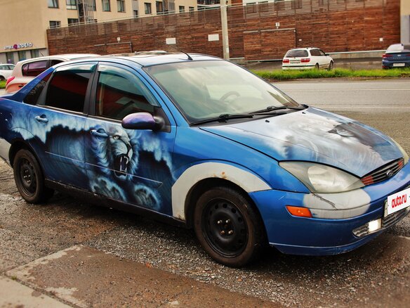 2002 Ford Focus I (North America), синий, 119000 рублей - вид 10
