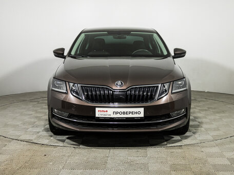 2018 Skoda Octavia III (A7) Рестайлинг, коричневый, 1890900 рублей, вид 2