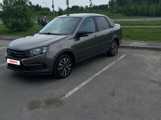2019 Lada (ВАЗ) Granta I Рестайлинг, коричневый, 815000 рублей, вид 3