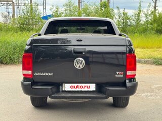 2013 Volkswagen Amarok Double Cab full-time I, чёрный, 1499000 рублей, вид 4