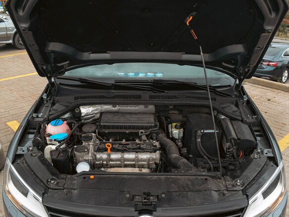 2012 Volkswagen Jetta VI, серебристый, 1150000 рублей - вид 20