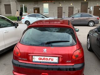 2008 Peugeot 206, красный, 240000 рублей, вид 2