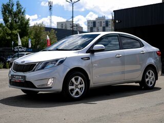 2012 Kia Rio III, серебристый, 879000 рублей, вид 2