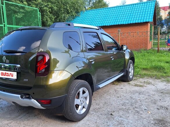 2016 Renault Duster I Рестайлинг, зелёный - вид 14