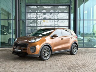2017 Kia Sportage IV, коричневый, 1820000 рублей, вид 3