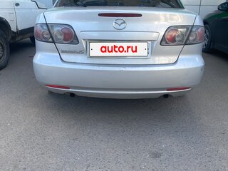 2006 Mazda 6 I (GG) Рестайлинг, серебристый, 320000 рублей, вид 5