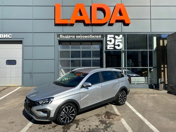 2026 Lada (ВАЗ) Vesta SW Cross I Рестайлинг (NG), серебристый, 2043000 рублей