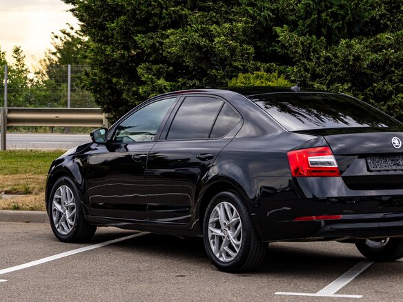 2017 Skoda Octavia III (A7) Рестайлинг, чёрный - вид 8