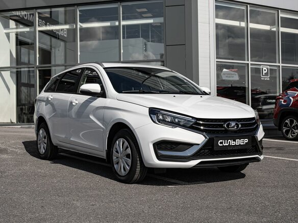 2026 Lada (ВАЗ) Vesta SW I Рестайлинг (NG), белый, 1915000 рублей - вид 3