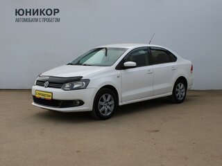 2010 Volkswagen Polo V, белый, 489000 рублей, вид 1